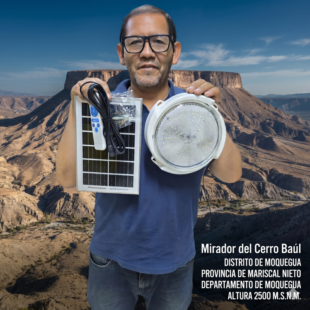 LUZ SOLAR DE INTERIOR BLANCA Y CALIDA |TY017|