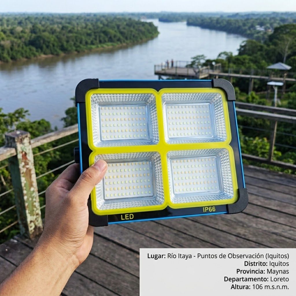 REFLECTOR RECARGABLE 7200 mAh |TY047|