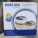 FOCO RECARGABLE SOLAR  5 HORAS NARANJA |HONG MAI| 