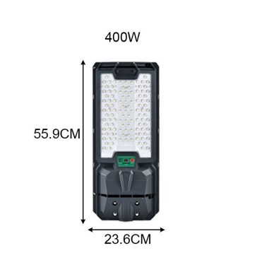 LUCES SOLARES MOD. PASTORAL 400W + SOPORTE |440549|  