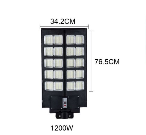 LUZ PASTORAL SOLAR 1200W + SOPORTE |440509|