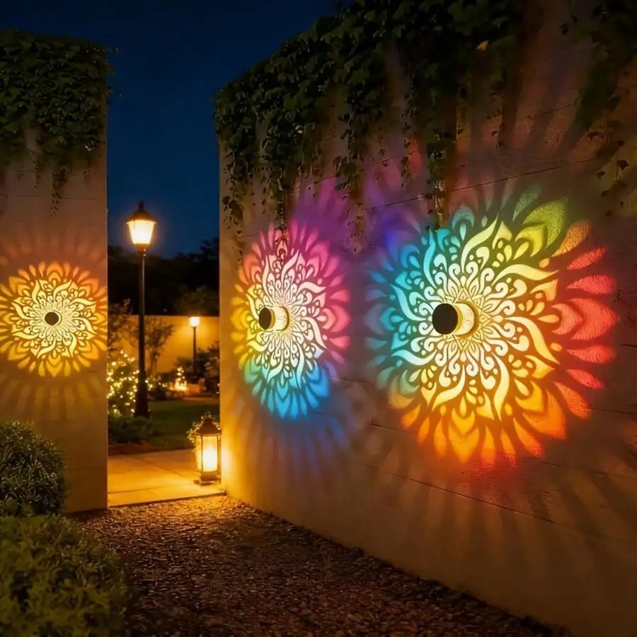 LUCES MANDALA DECORATIVAS MULTICOLOR |00034|