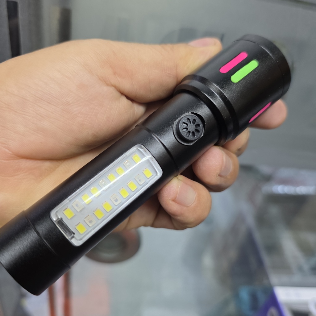 LINTERNA PEQUEÑA RECARGABLE CON BATERIA DE LITIO |EPC-7213| 