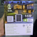 MINI LAMPARA PORTATIL CON PANEL SOLAR 15W |BB-926|