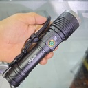 LINTERNA RECARGABLE CON 3 BATERIAS DE LITIO 18650 |EPC-058| 
