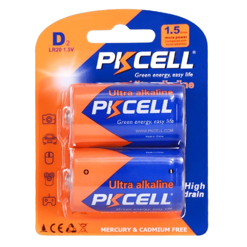 PILA ULTRA ALKALINA 1.5V.  D LR20 