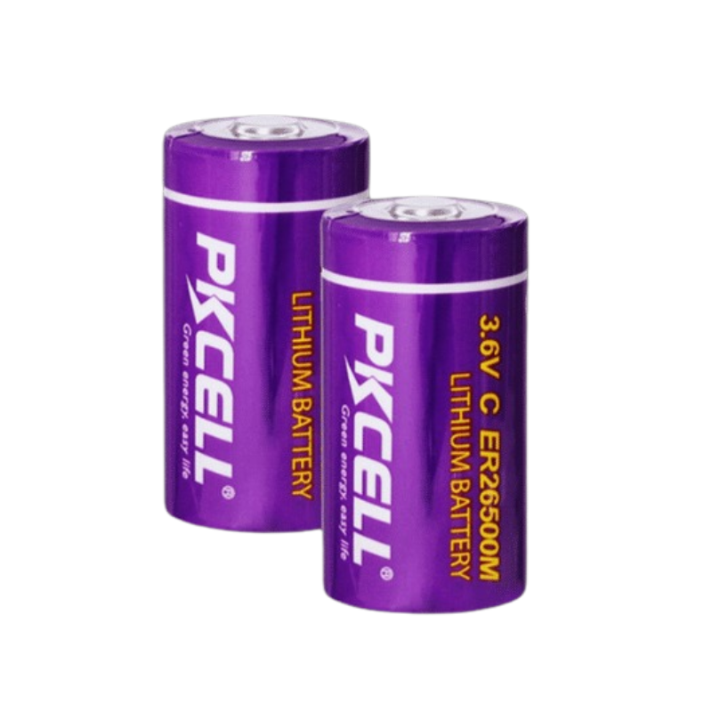 Batería PKCELL Li-SOCl2 3.6V Tamaño C - 9000mAh
