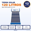 TERMA SOLAR 120 LITROS BAJA PRESION 12 TUBOS AL VACIO |DRS-YGBS-120L|