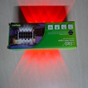 LUZ SOLAR DE PARED 8 LEDs RGB |BK-8RGB| 