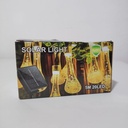 LUCES DE NAVIDAD SOLAR GOTAS DE AGUA MULTICOLOR 5M |K170|