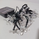 LUCES DE NAVIDAD SOLAR FLORES DE CEREZA BLANCO 5M |K189|