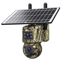 CAMARA DE VIGILANCIA CON CHIP DE DATOS Y PANEL SOLAR |538-GL-6|