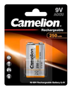 BATERIA RECARGABLE CAMELION 9V 250mAh |C9V25BP1|