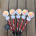 ESTACA NAVIDEÑA SOLAR PACK DE 5 |SD304|