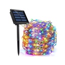 LUZ NAVIDEÑA ALAMBRITO SOLAR LED MULTICOLOR 5M-20LEDS