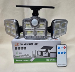LAMPARA TRIPLE CON SENSOR DE MOVIMIENTO |JF-12688|