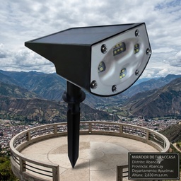 ESTACA DE JARDIN LUZ BLANCA SOLAR |440104|