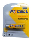 Bateria Recargable de litio PKCELL 3.7V 18650 (2600mAh) -blister