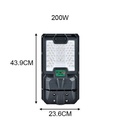 LUCES SOLARES MOD. PASTORAL 200W + SOPORTE |440548|  
