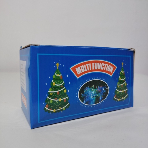 LUCES DE NAVIDAD SOLAR HOJA BLANCA 5M |K204|